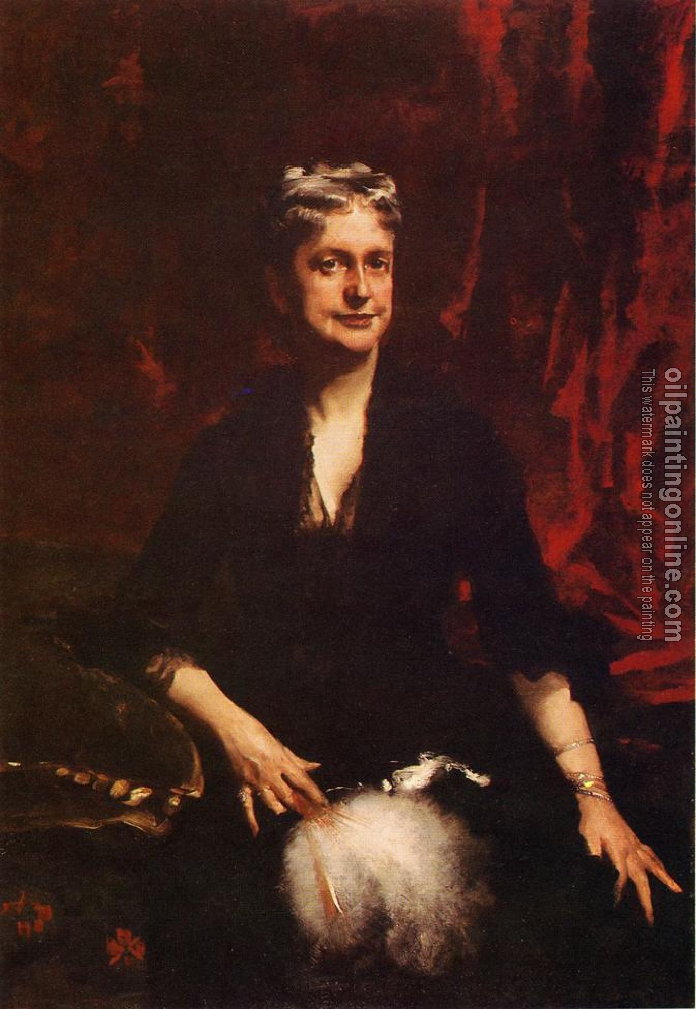 Sargent, John Singer - Portrait of Mrs John Joseph Townsend, Catherine Rebecca Bronson